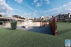Projekt architektoniczny sanatorium w Birczy