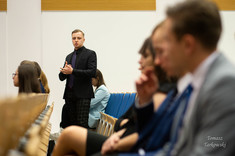 Spotkanie członków Samorządu Studenckiego,