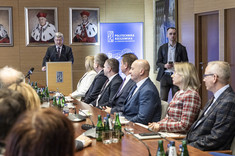 Spotkanie z rektorami uczelni podkarpackich, 