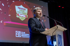 Wystąpienie rektora prof. P. Koszelnika,