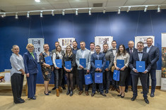 Uroczyste wręczenie dyplomów ukończenia studiów podyplomowych,