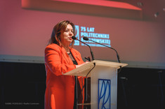 Wystąpienie wiceprezydent K. Stachowskiej,