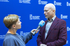 Od lewej: J. Piekło, prof. J. Sęp,