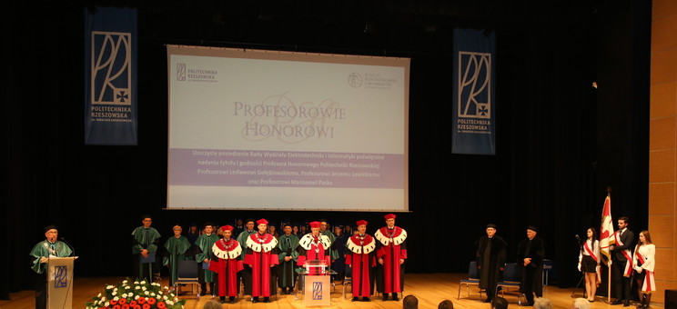 Nowi Profesorowie Honorowi Politechniki Rzeszowskiej